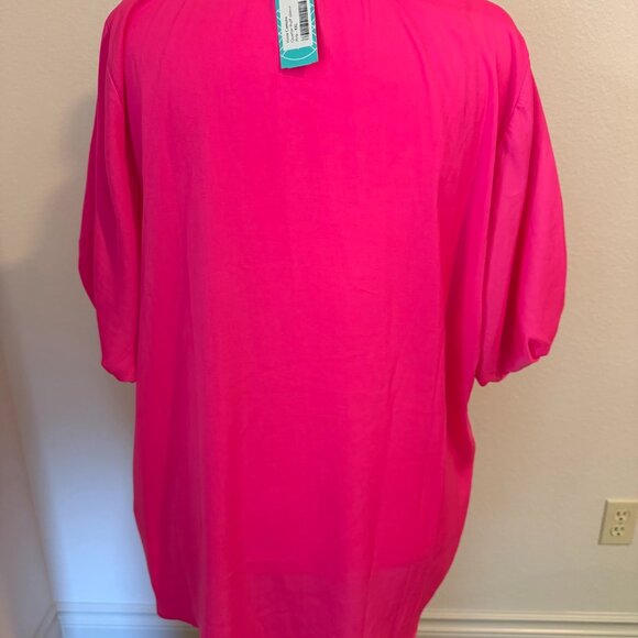 Vince Camuto Quinn Puff Sleeve Blouse - Picture 3 of 6